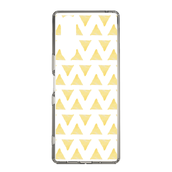 Slim Protection Case［ Original - Favorite Color Triangle - Yellow ］