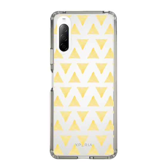 Slim Protection Case［ Original - Favorite Color Triangle - Yellow ］