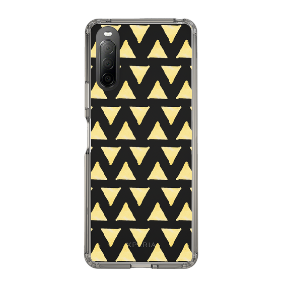 Slim Protection Case［ Original - Favorite Color Triangle - Yellow ］