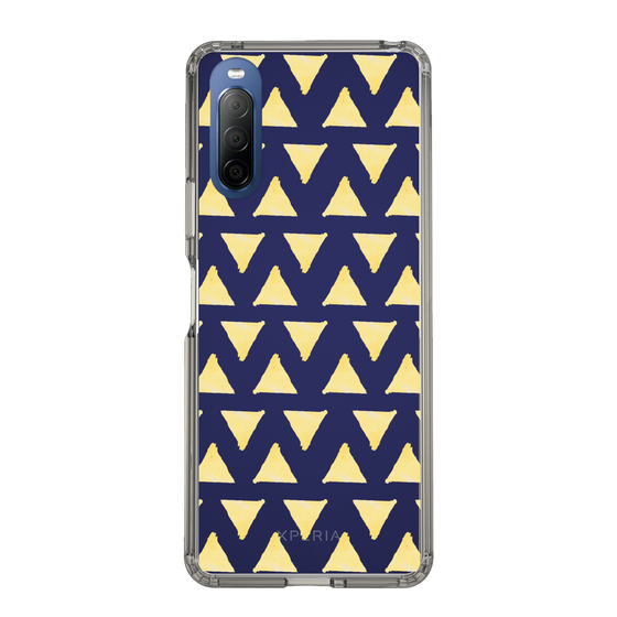 Slim Protection Case［ Original - Favorite Color Triangle - Yellow ］