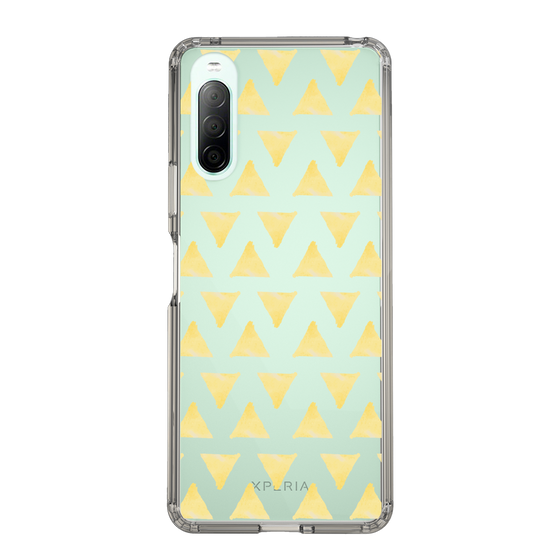 Slim Protection Case［ Original - Favorite Color Triangle - Yellow ］