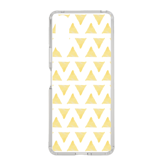 Slim Protection Case［ Original - Favorite Color Triangle - Yellow ］