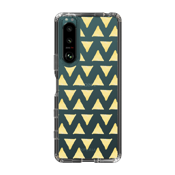 Slim Protection Case［ Original - Favorite Color Triangle - Yellow ］