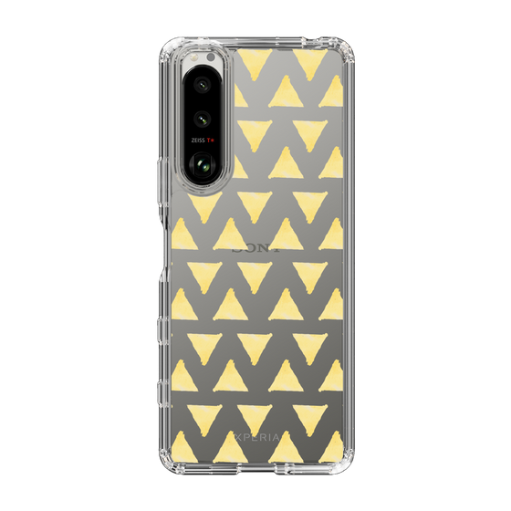 Slim Protection Case［ Original - Favorite Color Triangle - Yellow ］