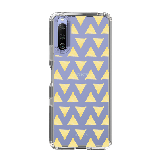 Slim Protection Case［ Original - Favorite Color Triangle - Yellow ］