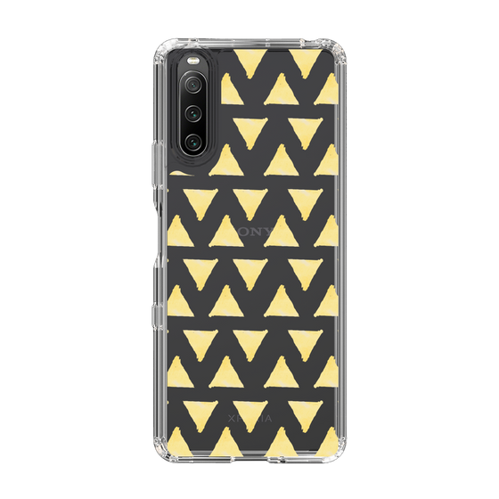 Slim Protection Case［ Original - Favorite Color Triangle - Yellow ］