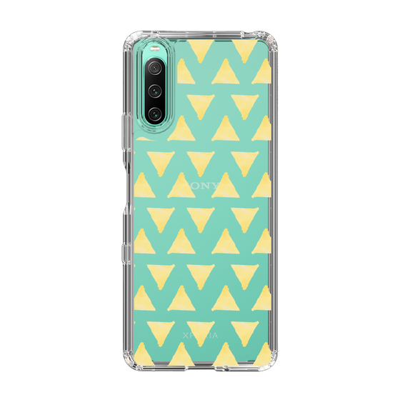 Slim Protection Case［ Original - Favorite Color Triangle - Yellow ］