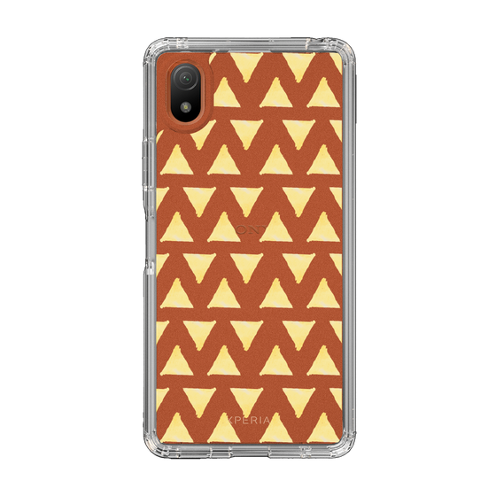 Slim Protection Case［ Original - Favorite Color Triangle - Yellow ］