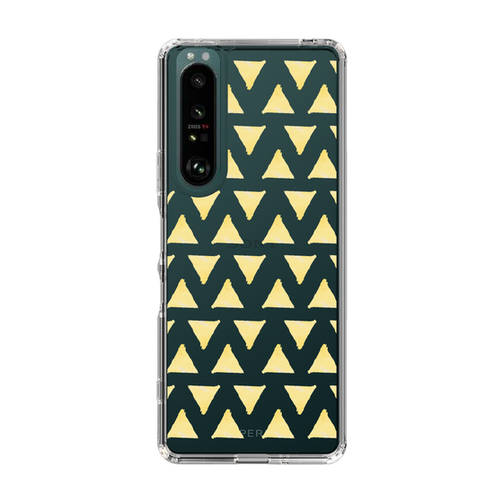 Slim Protection Case［ Original - Favorite Color Triangle - Yellow ］
