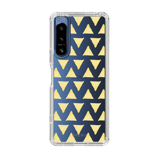 Slim Protection Case［ Original - Favorite Color Triangle - Yellow ］