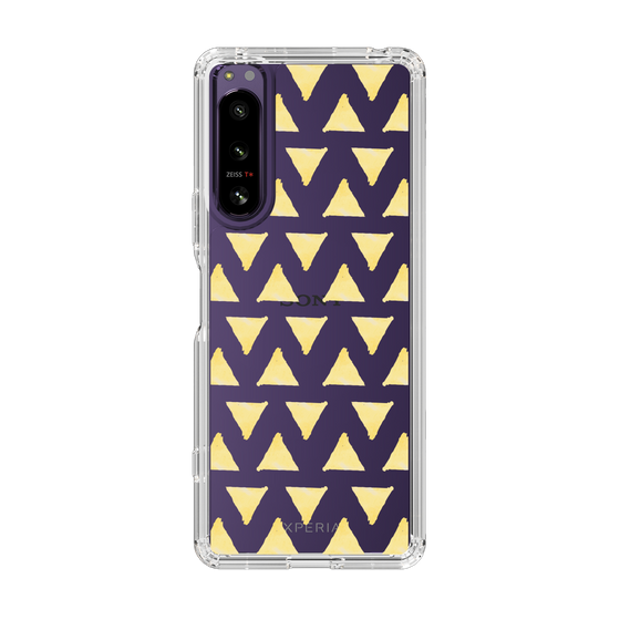 Slim Protection Case［ Original - Favorite Color Triangle - Yellow ］