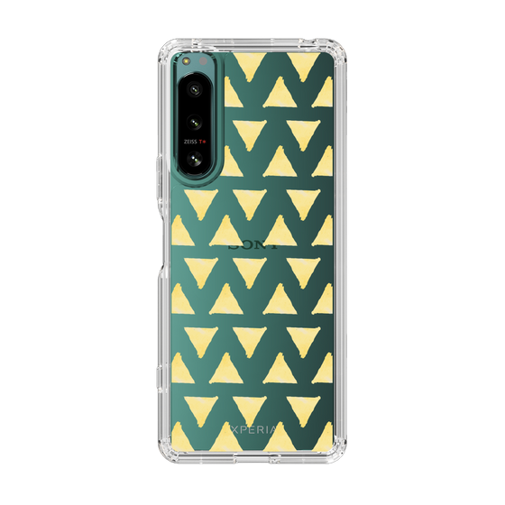 Slim Protection Case［ Original - Favorite Color Triangle - Yellow ］