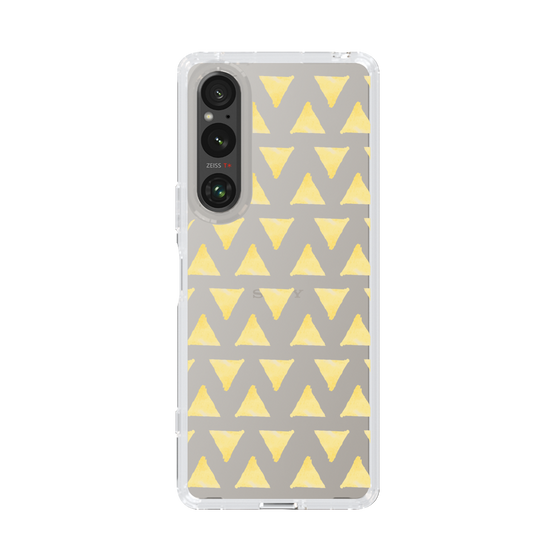 Slim Protection Case［ Original - Favorite Color Triangle - Yellow ］
