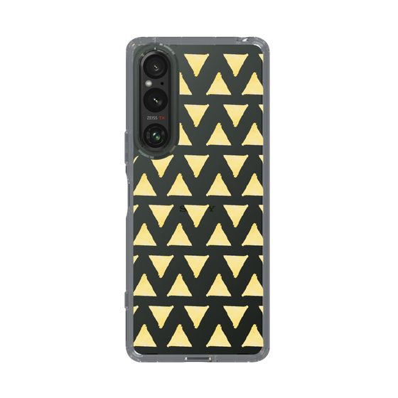 Slim Protection Case［ Original - Favorite Color Triangle - Yellow ］