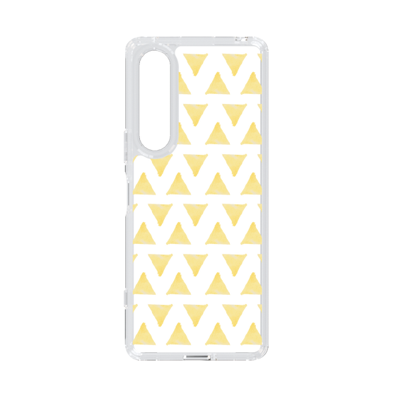 Slim Protection Case［ Original - Favorite Color Triangle - Yellow ］