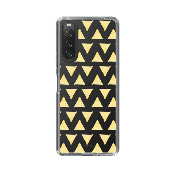 Slim Protection Case［ Original - Favorite Color Triangle - Yellow ］