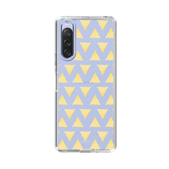 Slim Protection Case［ Original - Favorite Color Triangle - Yellow ］