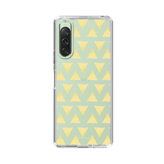Slim Protection Case［ Original - Favorite Color Triangle - Yellow ］