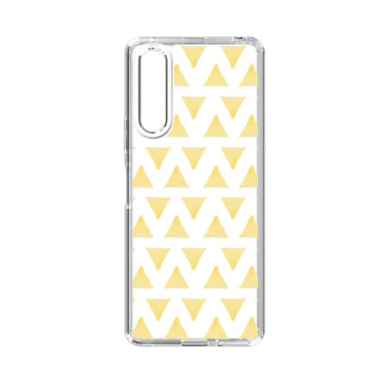 Slim Protection Case［ Original - Favorite Color Triangle - Yellow ］