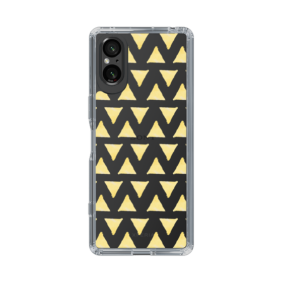 Slim Protection Case［ Original - Favorite Color Triangle - Yellow ］
