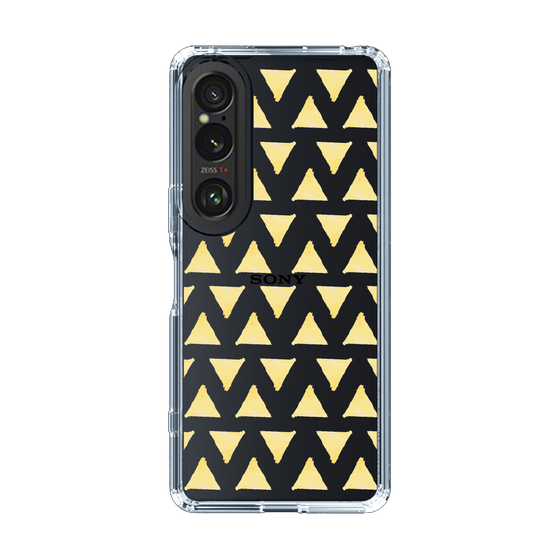 Slim Protection Case［ Original - Favorite Color Triangle - Yellow ］