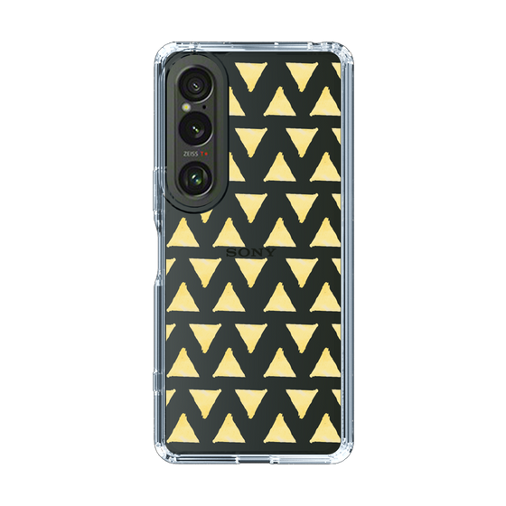 Slim Protection Case［ Original - Favorite Color Triangle - Yellow ］