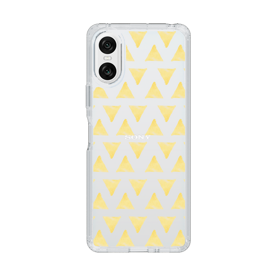 Slim Protection Case［ Original - Favorite Color Triangle - Yellow ］