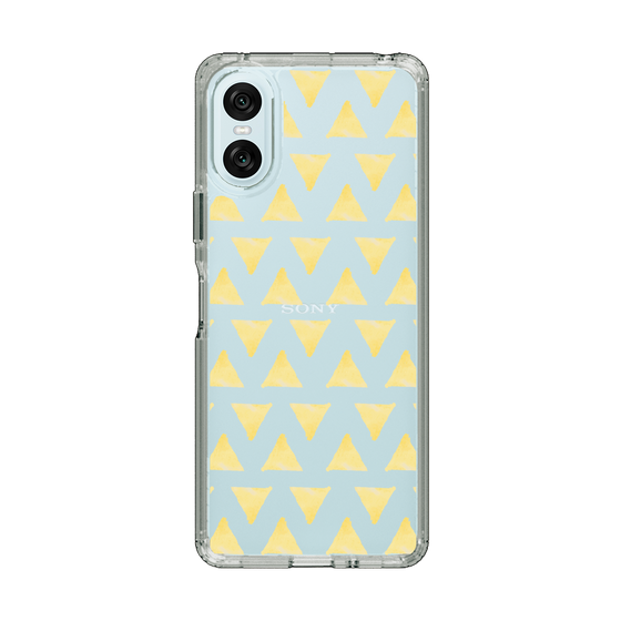 Slim Protection Case［ Original - Favorite Color Triangle - Yellow ］