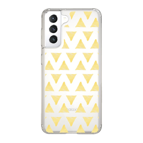Slim Protection Case［ Original - Favorite Color Triangle - Yellow ］