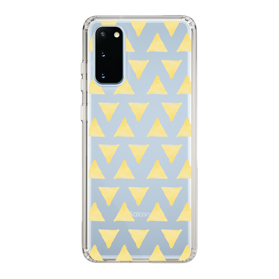Slim Protection Case［ Original - Favorite Color Triangle - Yellow ］