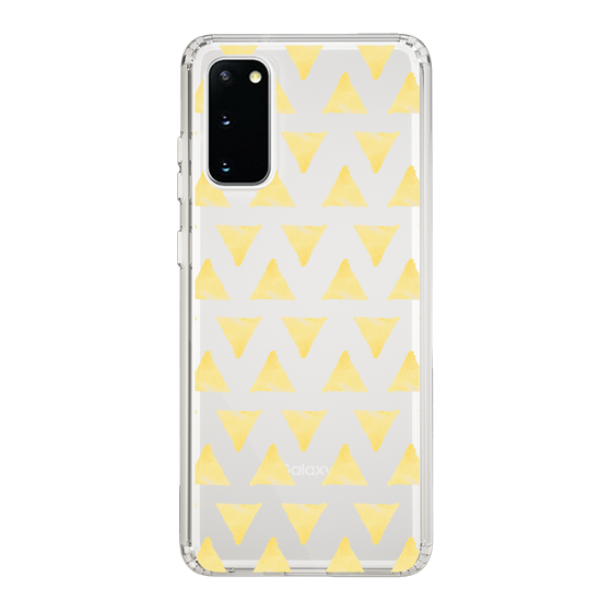 Slim Protection Case［ Original - Favorite Color Triangle - Yellow ］