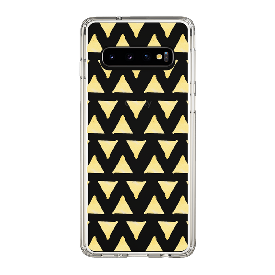 Slim Protection Case［ Original - Favorite Color Triangle - Yellow ］