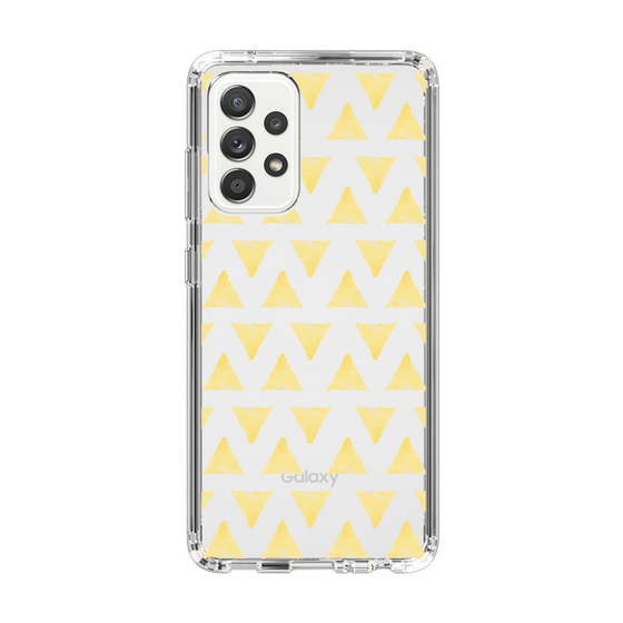 Slim Protection Case［ Original - Favorite Color Triangle - Yellow ］