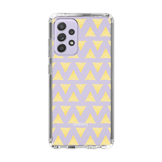 Slim Protection Case［ Original - Favorite Color Triangle - Yellow ］