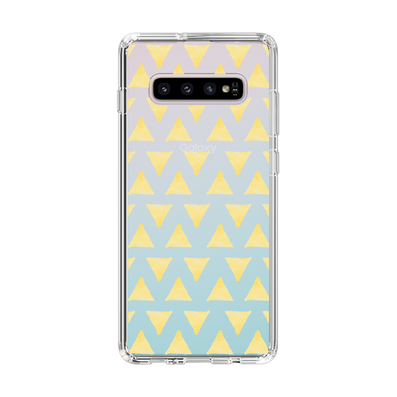 Slim Protection Case［ Original - Favorite Color Triangle - Yellow ］
