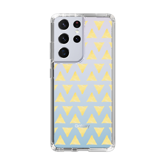 Slim Protection Case［ Original - Favorite Color Triangle - Yellow ］