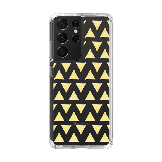 Slim Protection Case［ Original - Favorite Color Triangle - Yellow ］