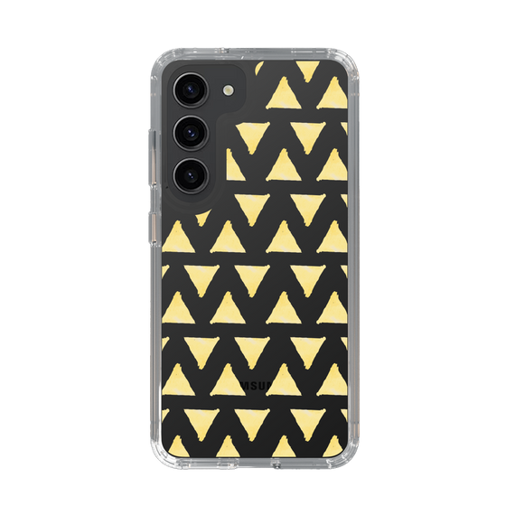 Slim Protection Case［ Original - Favorite Color Triangle - Yellow ］