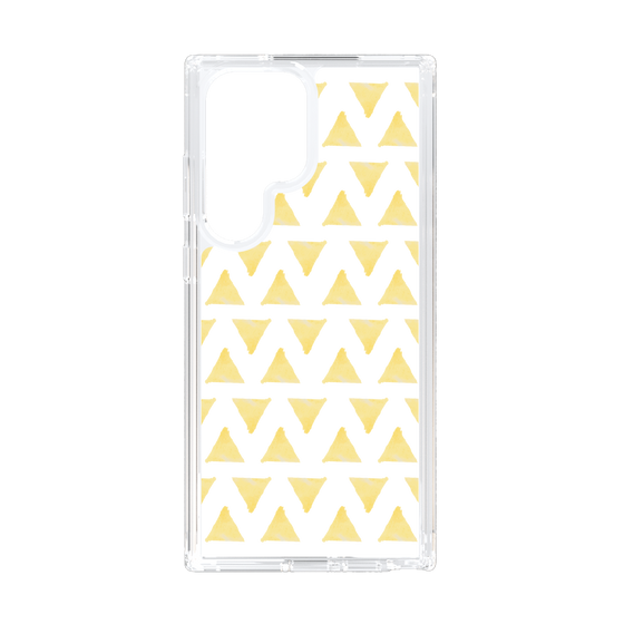 Slim Protection Case［ Original - Favorite Color Triangle - Yellow ］