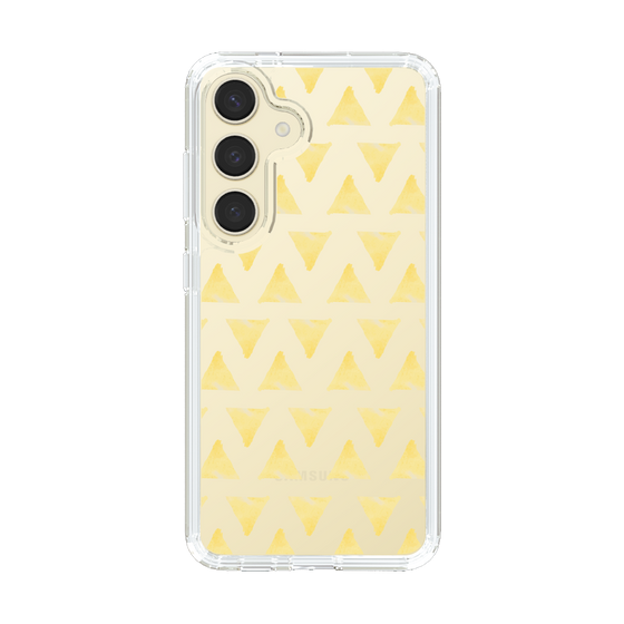 Slim Protection Case［ Original - Favorite Color Triangle - Yellow ］