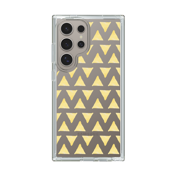 Slim Protection Case［ Original - Favorite Color Triangle - Yellow ］