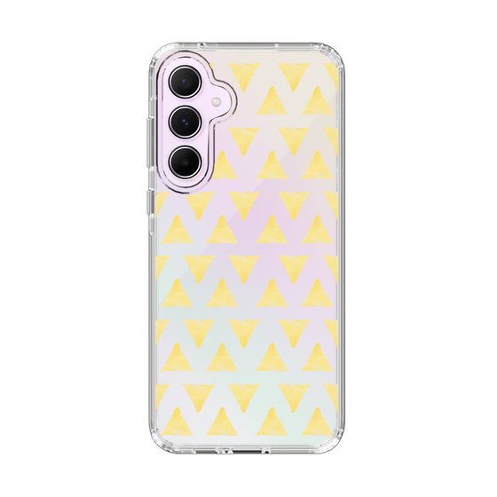Slim Protection Case［ オリジナル - 推し色三角 - イエロー ］
