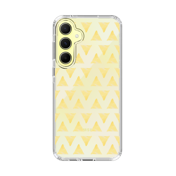 Slim Protection Case［ オリジナル - 推し色三角 - イエロー ］