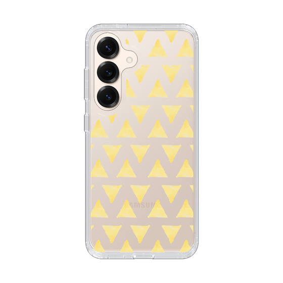 Slim Protection Case［ Original - Favorite Color Triangle - Yellow ］
