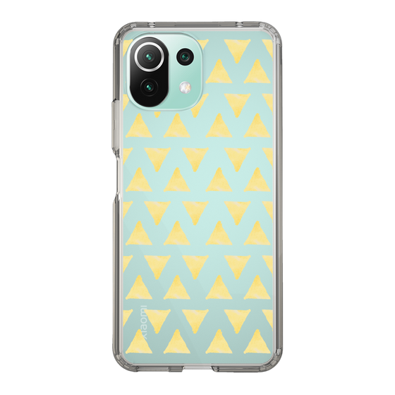 Slim Protection Case［ Original - Favorite Color Triangle - Yellow ］