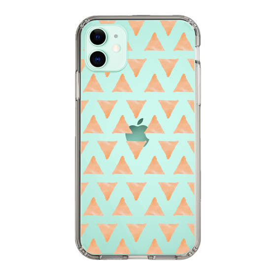 Slim Protection Case［ Original - Favorite Color Triangle - Orange ］