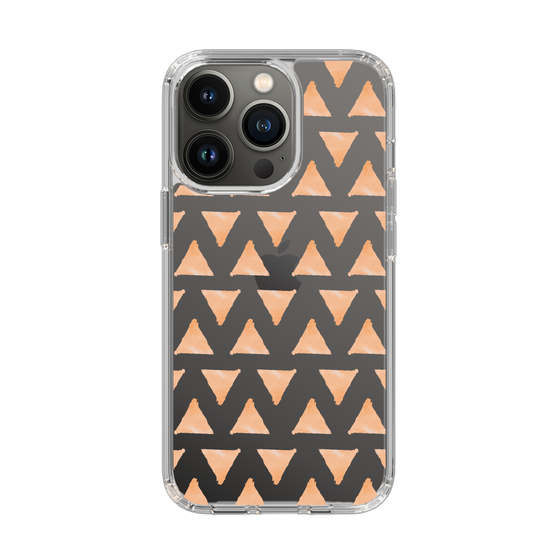 Slim Protection Case［ Original - Favorite Color Triangle - Orange ］
