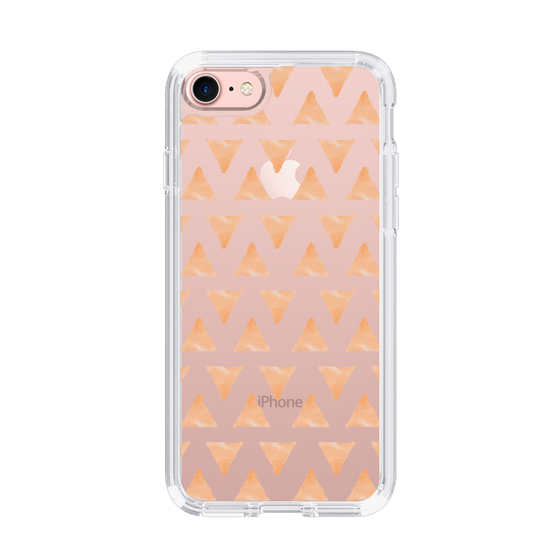 Slim Protection Case［ Original - Favorite Color Triangle - Orange ］