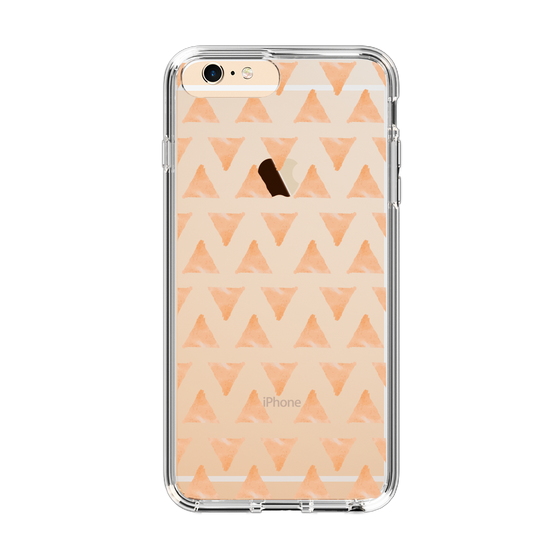 Slim Protection Case［ Original - Favorite Color Triangle - Orange ］