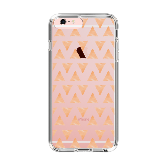 Slim Protection Case［ Original - Favorite Color Triangle - Orange ］